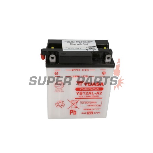 Акумулатор -YUASA- YB12AL-A2, 13Ah 12V
