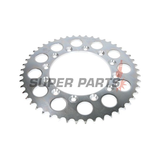 Заден пиньон -JT- JTR245/2,49, 49 зъба, стоманен, Gilera RC 600 1989-1992, Honda CB 250 1982-1984, 1996-2001, NSR 250 1986-1987, NX 250 1988-1990, VTR 250 1998, 2009-2012, VTZ 250 1988, XL 350 1984-1987, XL 500 1979-1981, XL 600 1983-1987