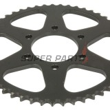 Заден пиньон -JT- JTR809,51, 51 зъба, стоманен, Kreideler 125 125 2007-2008, Suzuki TF 100/185 1981, TF 125 1979-2011
