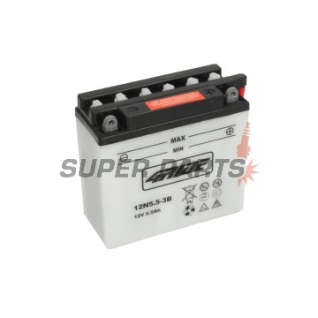 Акумулатор -4 RIDE- 12N5.5-3B 4RIDE, 5.5Ah 12V
