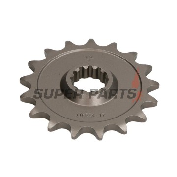 Преден пиньон -JT- JTF824,17, 17 зъба, Husqvarna CR 125/250 2000-2005, SM 450 2005-2010, SM 510 2004-2010, SM 530 2008-2009, SM 570 2001-2004, SM 610 1998-2010, SM 630 2010, SMR 450 2003-2010, SMS 630 2010-2011, TC 250 2002-2008