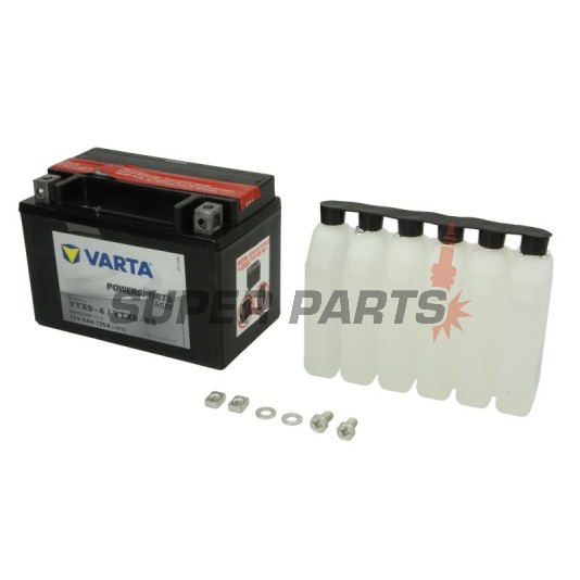 Акумулатор -VARTA- YTX9-BS, 8Ah 12V