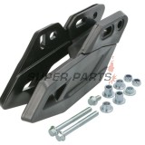 Водач за верига -POLISPORT- черен, полиуретан, KAWASAKI KXF 250 2009-2021