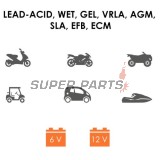 Зарядно за акумулатор -4 RIDE- LAD000345Q, 6/12V - универсално