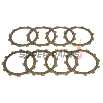 Съединител комплект (дискове) -FERODO- FCD0678, Yamaha BT1100 Bulldog (2002-2006), WR250/400F/450F (1998-2020), XV750/1000/1100 Virago & TR1 (1981-1999), XVS1100 Drag Star (1999-2007), YZ250/450F/450FX (1994-2020)