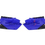 Задни странични пластмаси -POLISPORT- черно/синьо, YAMAHA YZ 250 2019-2023