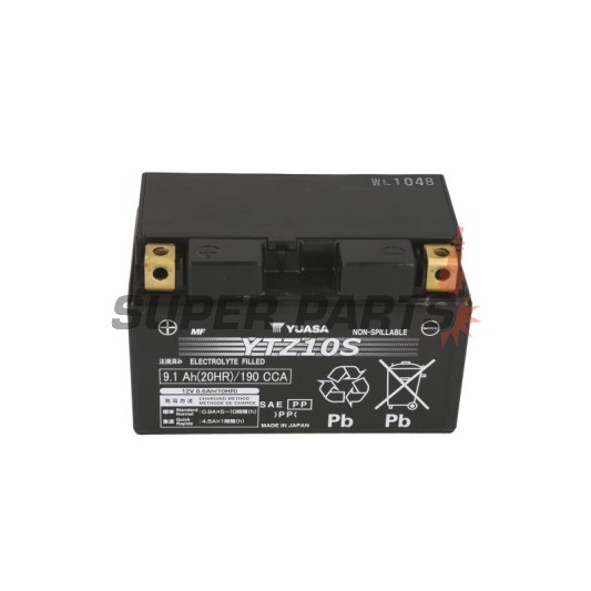 Акумулатор -YUASA- YTZ10S, 9Ah 12V