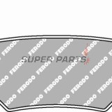 Накладки -FERODO- FDB2276SG, Polaris Scrambler / Sportsman 550 / 850 / 1000 XP / EPS / X2 / Forest / Touring 2009-2016