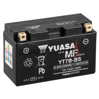 Акумулатор -YUASA- YT7B-BS, 7Ah 12V