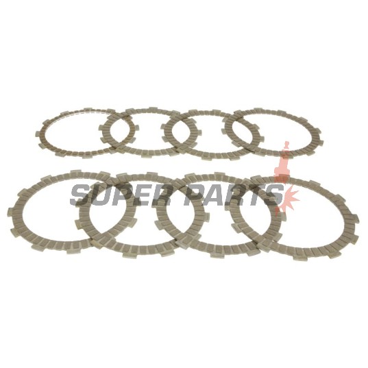 Съединител комплект (дискове) -TRW- MCC162-8, Honda TRX450R/ER Sportrax E-Start/K-Start (2004-2010), TRX700XX (2008-2011)