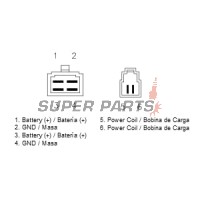 Реле за зареждане -DZE- реле-регулатор, 12V, 35A, DUCATI 748, 916, MONSTER, SS, SUPERSPORT; LAVERDA 668, S FORMULA; MOTO GUZZI BELLAGIO, BREVA, CALIFORNIA, MGS, NEVADA, V11, V7 350-1250 1989-2015