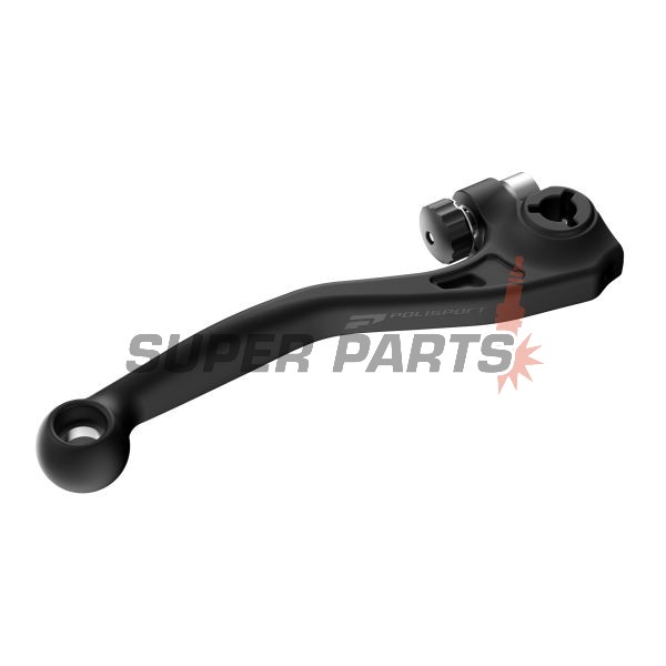 Ръчка за спирачка -POLISPORT- черен, HONDA CRF 250/450 2002-2024