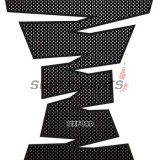 Протектор за резервоар -OXFORD- Jagged, карбон, 207x145mm
