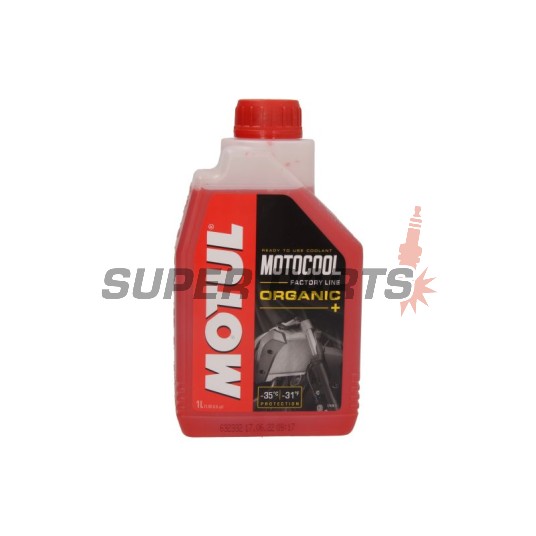 Антифриз -MOTUL- MOTOCOOL, червен, -35°C, Готов за употреба, 1L
