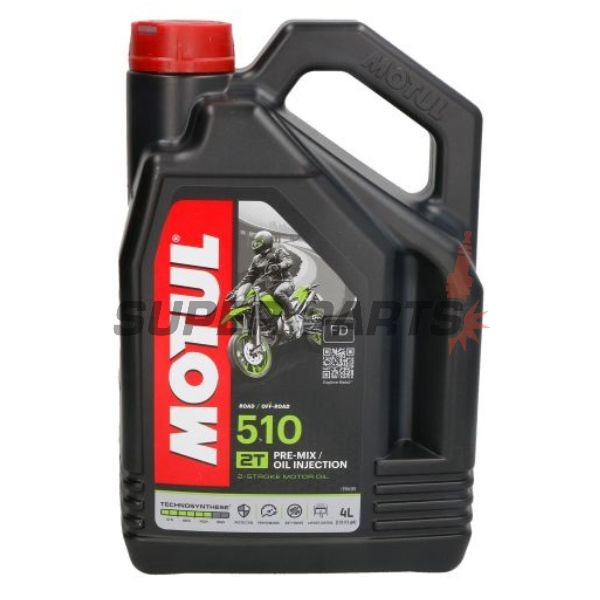 2-тактово масло -MOTUL- 510, 2T, полу-синтетика, 4L