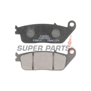 Накладки -FERODO- FDB570EF, Honda CB 500F / CBR 500R / Rebel 500, NSS Forza 125 / 300 2013-2019