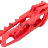 Водач за верига -POLISPORT- червен, полиуретан, HONDA CRF 250/450 2007-2010