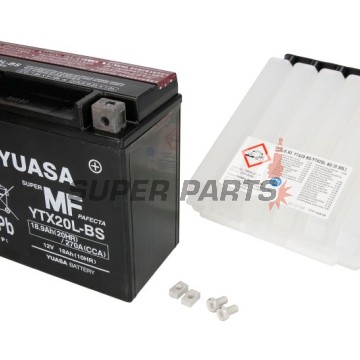 Акумулатор -YUASA- YTX20L-BS, 19Ah 12V