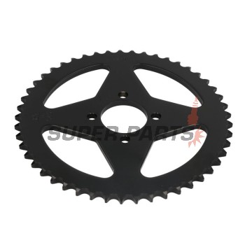 Заден пиньон -JT- JTR833,49, 49 зъба, стоманен, Yamaha DT 50 1998-2000, DT 80 1983-1984, TT-R 125 2000-2001