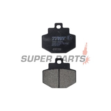 Накладки -TRW- MCB727, Benelli Adiva 125/150 (1999-2005), Gilera Runner 125/180/200 (2001-2013), Vespa/Piaggio DNA, GT, GTS, GTV, GTX, Hexagon, Granturismo 125/150/200/300 (2000-2016)