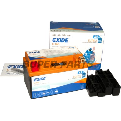 Акумулатор -EXIDE- ELTX12, 42Wh (4Ah), 12V, Lithium-ion