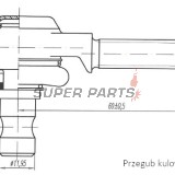 Външен кормилен накрайник -4 RIDE- Suzuki LT 250 1987-1998, Suzuki LT-F 250/300 1997-2002