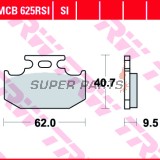 Накладки -TRW- MCB625RSI, Cannondale MX400/440, Kawasaki KDX/KLX/KX, Suzuki DR/DR-Z/RM/RMX, Yamaha DT/TT/TT-R/WR/XT/YZ (1989-2018)