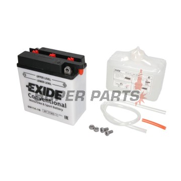 Акумулатор -EXIDE- 6N11A-1B, 11Ah 6V