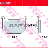 Накладки -TRW- MCB509, Suzuki GN250 (1983-2002), GS850G/1000G (1980-1986), GSX750L/ES/EF (1980-1986)