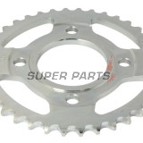 Заден пиньон -JT- JTR854,38, 38 зъба, стоманен, Yamaha RD 250/400 1978-1980, XS 250 1977-1980, XS 400 1978, 1981-1983, XS 500 1976-1979