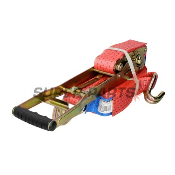 Колан за осигуряване -CARGOPARTS- 8m, с тресчотка, 550daN