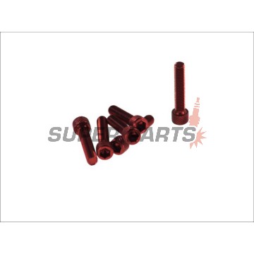 Болтове комплект -VICMA- VIC-TC630RJ, M6x30, червени, 6бр