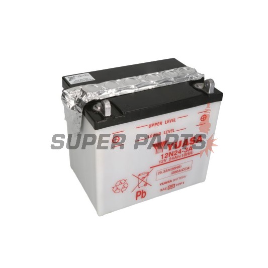 Акумулатор -YUASA- 12N24-3A, 25Ah 12V