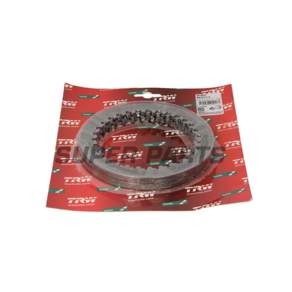 Стоманени (огледални) Съединител комплект (дискове) -TRW- MES372-8, Yamaha FJ-09 900 (2015-2017), FZ1/Fazer 1000 (2006-2015), MT-09 850 (2013-2019), YZF-R1 1000 (2004-2008)