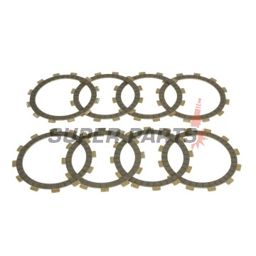 Съединител комплект (дискове) -FERODO- FCD0212, Yamaha FJ/FZ/FZ6 600-750, TDM 850, XJ/XJR 400-900 Diversion/Seca, XTZ 750 Super Tenere, YZF-R6 600 (1980-2010)