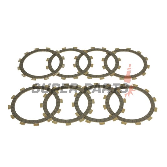 Съединител комплект (дискове) -FERODO- FCD0212, Yamaha FJ/FZ/FZ6 600-750, TDM 850, XJ/XJR 400-900 Diversion/Seca, XTZ 750 Super Tenere, YZF-R6 600 (1980-2010)