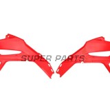 Предни странични пластмаси -POLISPORT- червени, HONDA CRF 250/450 2021-2023