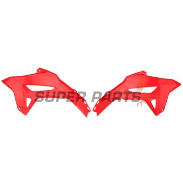 Предни странични пластмаси -POLISPORT- червени, HONDA CRF 250/450 2021-2023