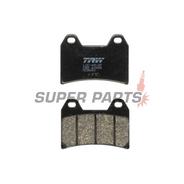 Накладки -TRW- MCB683, Aprilia Pegaso/RS/RSV, Benelli TnT/Tornado, BMW F/G/R nineT, Cagiva Raptor, Ducati Monster/Multistrada/SS, KTM Duke/LC4/SM, Moto Guzzi, Yamaha XT 660X