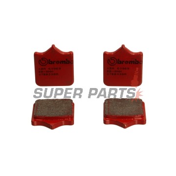 Накладки -BREMBO- 07BB33SA, Aprilia RSV Mille / Benelli TnT / BMW S1000RR / Ducati Monster S4R / KTM Super Duke 990