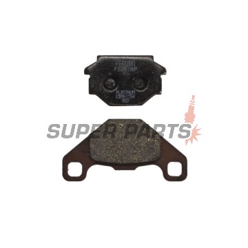 Накладки -FERODO- FDB828P, Adly ATV, Aprilia ETX / MX / Pegaso / RX / SX / Tuareg, Beta Alp / M4, Buell Cyclone / Lightning / Thunderbolt, Husqvarna CR / TE / WR, Kawasaki KLE / KLR / KX, MZ Baghira / Mastiff, Peugeot / PGO / Piaggio scooters, Sachs XTC
