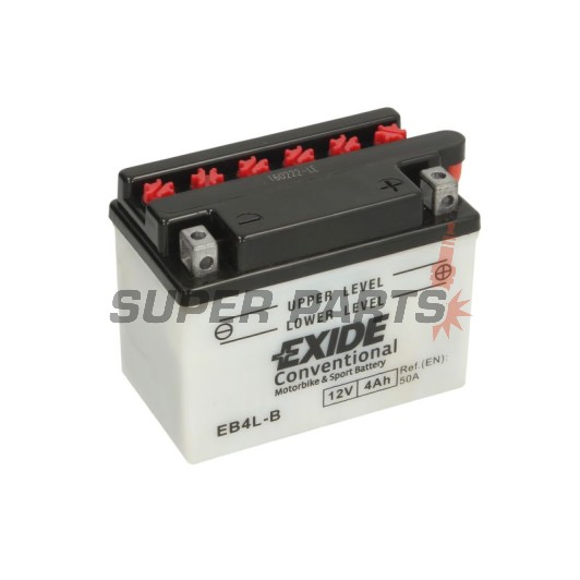 Акумулатор -EXIDE- YB4L-B, 4Ah 12V