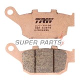 Накладки -TRW- MCB585SH, Buell Blast, M2, S3, X1, XB12R/S/SS, XB9S 1998-2009; Honda CB, CBR, FMX, NC, NSR, NT/NTV, NX, XL/XRV 1986-2015; Triumph Daytona, Street Triple, Tiger 2000-2020; Yamaha XJ6 2009-2012