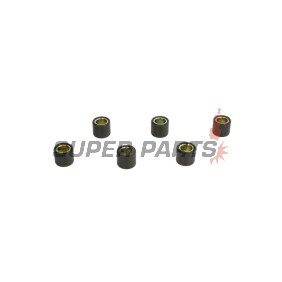 Ролки за вариатор -RMS- 25x22mm, 26g, 6бр, Piaggio Beverly 500 2003-2004, Piaggio X9 500 2001-2004