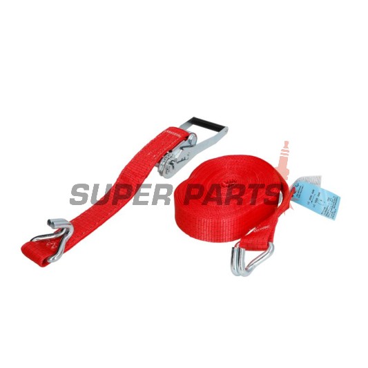 Колан за осигуряване -CARGOPARTS- 10m, с тресчотка, 300daN