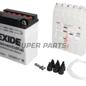 Акумулатор -EXIDE- YB12A-A, 12Ah 12V
