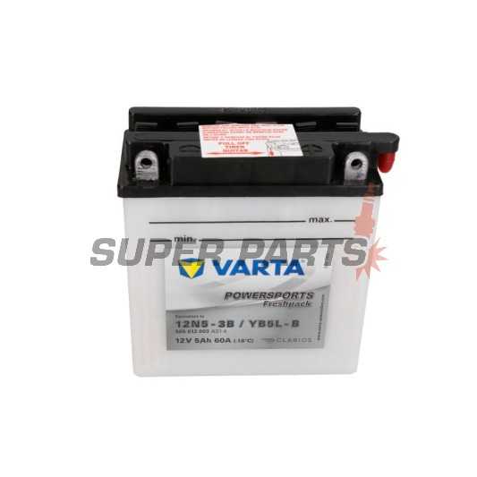 Акумулатор -VARTA- YB5L-B, 5Ah 12V