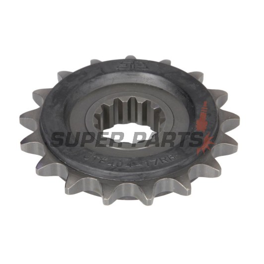 Преден пиньон -JT- JTF404,17RB, 17 зъба, с гумен демпфер, BMW HP4 1000 2013-2015, S 1000 2008-2021