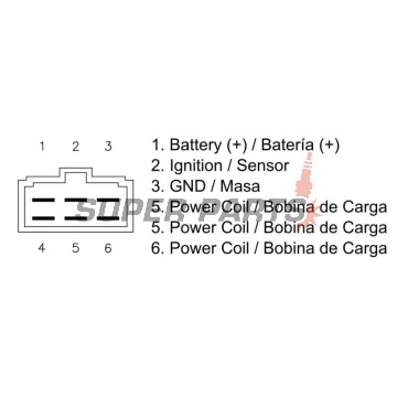 Реле за зареждане -DZE- реле-регулатор, 12V, 35A, KAWASAKI EJ, VN 650/1500/1600 1996-2008