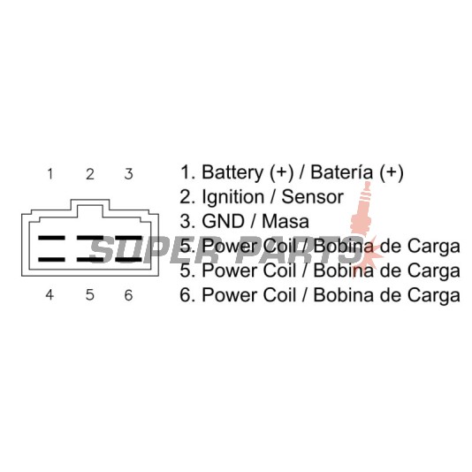 Реле за зареждане -DZE- реле-регулатор, 12V, 35A, KAWASAKI EJ, VN 650/1500/1600 1996-2008